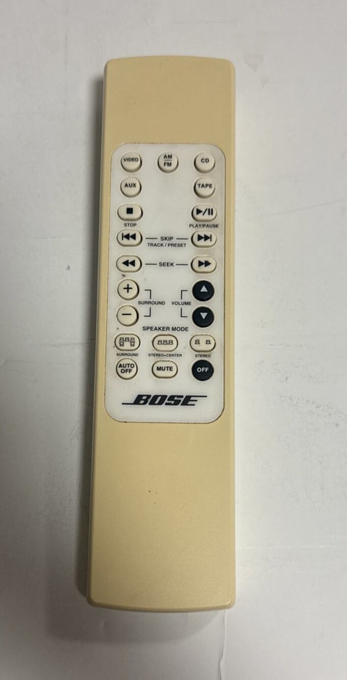Bose RC-9 Audio Remote Control for Lifestyle 3 5 8 12 Music Center Tested